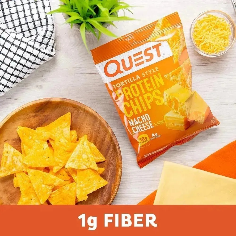 Quest Nutrition Tortilla Chip Cheese Protein Potato Chips Promotional Sale