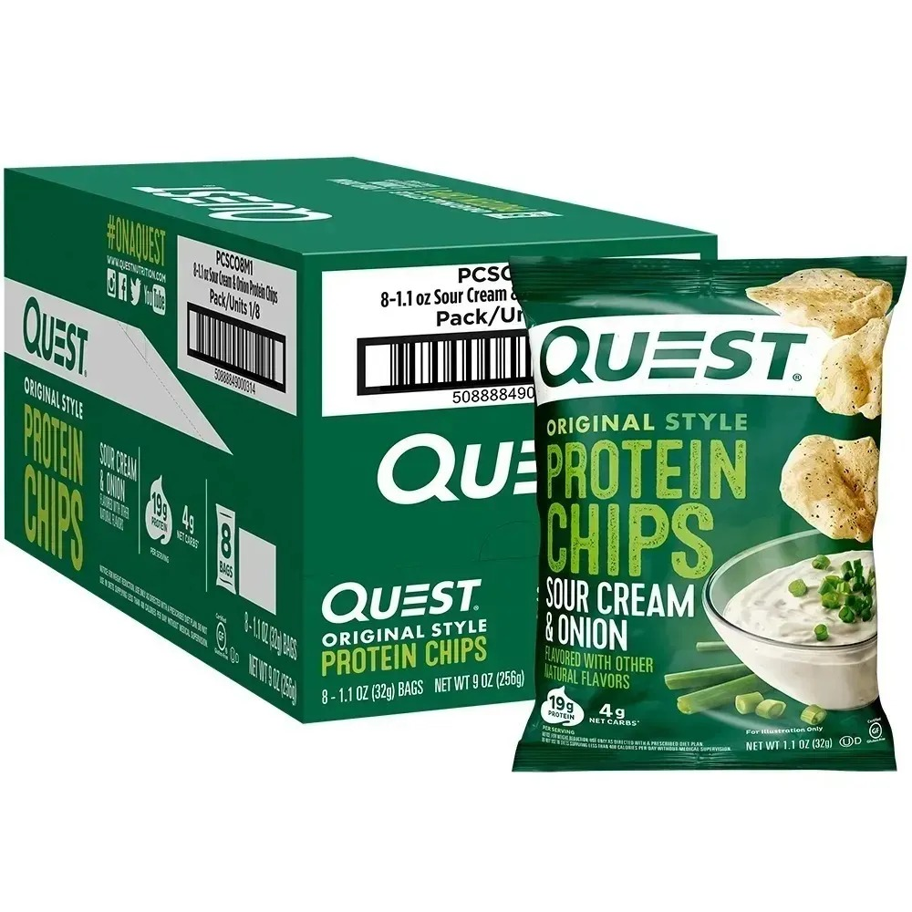 Quest Nutrition Tortilla Chip Cheese Protein Potato Chips Promotional Sale