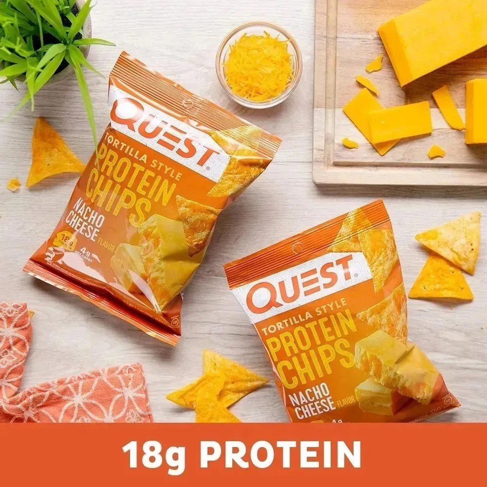 Quest Nutrition Tortilla Chip Cheese Protein Potato Chips Promotional Sale